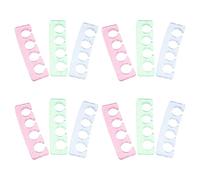 OUNONA 12 Pezzi Distanziatori Per Dita Dei Piedi Per Alluce Valgo Distanziatore Per Unghie Diviso Per Manicure Distanziatore Per Allineamento Dita Dei Piedi