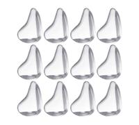 OUNONA 12 Pezzi Protezione Angoli Adesiva in Silicone Trasparente, Para Angoli Resistente e Autoadesivo per Tavoli e Vetro, Sicurezza e Protezione Mobili