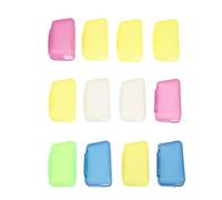 OUNONA 12pezzi Coprispazzolino da Denti Portatile Cappuccio Protettivo per Testina dello Spazzolino Custodia Pulita per Viaggio Adatto Spazzolini Normali ed Elettrici