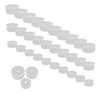 OUNONA 150 Pezzi Adattatore per Siringa Tappo per Bottiglie in Plastica e Vetro, Portatile Inserimento Fluido, per Emergenze e Assistenza in Movimento