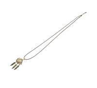 OUNONA 1pezzi Collana in Ciondolo Acchiappasogni e Piuma Elegante e Creativa Per Aromaterapia e Occasioni Speciali