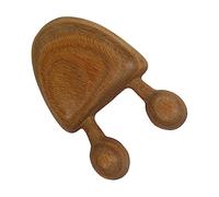 OUNONA 1pezzi Massaggiatore Acupoint in Legno Verde Sandalo Strumento Portatile Per Viso e Corpo Artigianale Pratico e Massaggio Rilassante Per Circolazione e Sollievo Nervoso