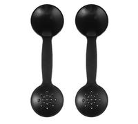 OUNONA 2 pezzi di strumento di occlusione oculare di prova: copertura oculare in plastica per esami optometrici - strumento di occlusione portatile per un adattamento accurato degli occhiali