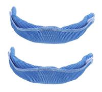 OUNONA 2 pezzi Fascia Assorbente per Casco Traspirante e Morbida Assorbe Sudore per Uomo Accessori Casco Sicurezza e Lavabile Comfort Ergonomico per Uso Industriale