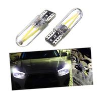 OUNONA 2 pezzi Lampadine LED Cob Lampadine Auto Incastro senza Errori Luce Bianca Super Luminosa per Interni Targa Mappa e Cortesia Ore