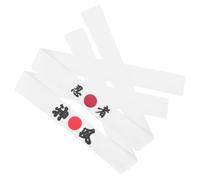 OUNONA 2 pezzi per da Chef Giapponese in Karate Traspirante e Assorbente Sudore Accessorio Versatile per e Sport per Allenamento e Feste