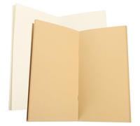 OUNONA 2 Pezzi Ricariche per Quaderno da Viaggio, Carta Bianca, Portatile, per Scrittura Creativa e Appunti Vari