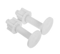 OUNONA 2 pezzi Sedie Wc in Plastica con Elementi di Fissaggio in Gomma Kit per Montaggio e Riparazione Copriwater Facile e Resistente