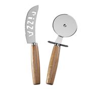 OUNONA 2 Pezzi Tagliapizza Inox Ergonomico Rotella Pratica e Portatile per Pizza e Pane Utensile da Cucina Leggero e Resistente Design Confortevole per Uso Prolungato