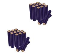 OUNONA 2 Set Pellicola Sigillante Per Bottiglie Di Vino Rosso Manica Sigilli Avvolgere Tappo Svuota Bottiglia Guarnizione Per Tappi Di Bottiglia Viola,porpora Pvc 50 Pezzi*2