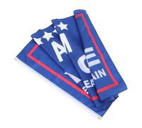 OUNONA 2024 Flag della campagna adesivo per auto bandiera americana di briscola Banner poliestere Blu
