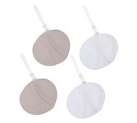 OUNONA 2paia Assorbenti per Ascelle Riutilizzabili Assorbenti per Sudore Ascellare da Donna Traspiranti con Tracolla Protezioni per Abiti Ascellari