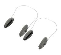 OUNONA 2pezzi Copriorecchie Per Tintura Dei Capelli in Gomma e Metallo Cordino Per Protezione Durante La Colorazione Adatto Per Uso Professionale e Personale