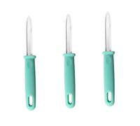 OUNONA 3 pezzi Coltelli per Ostriche Resistenti e Leggeri Attrezzi Pratici per Aprire Molluschi e Frutti di Mare Strumenti Compatti per Cucina e Pesca per Ostriche Vongole e Capesante