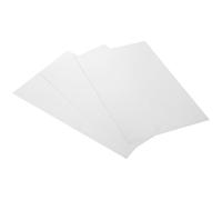 OUNONA 3 Pezzi Cornice in Metallo per Sublimazione Lastra di Alluminio Bianco, Resistente per Esposizione a Parete e Decorazione Esterna