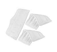 OUNONA 3 Pezzi Pad Microfibra Lavabili per Scopa Vapore Compatibili con Shark Polvere e Uso Multisuperficie per Pavimenti Piastrelle e Laminato