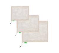 OUNONA 3 Pezzi Sacchetti Riutilizzabili con Coulisse Set da Rete per Frutta Conservare Alimenti Freschi e Sostenibili