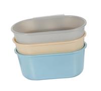 OUNONA 3 pezzi Scolapiatti da Lavello Cucina Multifunzione con Gancio Stabile Cestino Scolafratta e Portaoggetti Svuota Acqua per Frutta e Ortaggi Organizzatore da Cucina con Design per