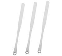 OUNONA 3pezzi Spatola Per Fondotinta Coreana in Acciaio Per Miscelare e Applicare Cosmetici Spatola e Strumento Per Mescolare Pigmenti