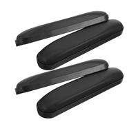 OUNONA 4 Pezzi Pad Di Braccioli Passoggio Di Che Sedia Cuscino Per Il Resto Del Braccio Cuscino Di Bracciolo Black