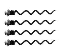 OUNONA 4 Pezzi Punta a Spirale in Metallo per Cavatappi Ricambio, Sostituzione Spirale Apribottiglie per Riparazione, Accessorio Utensile Cucina per Apertura Bottiglie Vino e Bevande