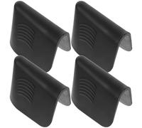 OUNONA 4 pezzi Utensili per Stucco Piastrelle Antiscivolo Strumenti Calafataggio Resistenti e Leggeri per Finitura Sigillanti e Fughe Impugnatura Ergonomica per Uso Domestico e