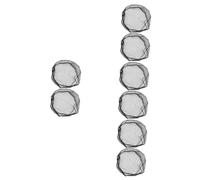 OUNONA 4 Set Copertura Protettiva Per Ventilatore Elettrico Rete Protettiva Per Ventilatore Copertura Per Ventilatore Da Soffitta Coperture Rotonde Per Ventilatore Elettrico 2 pezzi*4