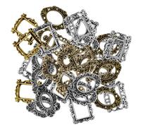 OUNONA 40 pezzi Mini Vintage per Nail Art Miniature Foto Barocche per Unghie Decorazioni Eleganti per e Personale