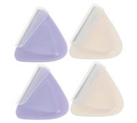 OUNONA 4pezzi Lamette Sopracciglia Donna Triangolari Rasoio Sopracciglia Con Lama Protettiva Per Rimuovere Peli Fini e Rifinire Strumento Rasoio Viso Femminile Multifunzione Facile Da Usa