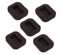 OUNONA 5 pezzi Blocca Ruote per Mobili in Feltro Antiscivolo Tappi di Blocco per Sedie e Letto Protezione Pavimenti Fissaggio Sicuro per Ruote Carrelli e Poltrone