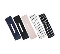 OUNONA 5 pezzi Creatore Capelli Ciambella Chignon Rotante Accessori Styling Capelli per Donne Morbido e Facile da Usare per Acconciature Eleganti e Quotidiane