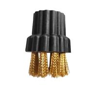 OUNONA 5 Pezzi Spazzole di Ricambio per Macchina Pulitrice Vapore in Bronzo per Uso Testine Resistenti e Versatili per Accessori di Pulizia
