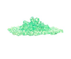OUNONA 500 Pezzi Cubetti di Ghiaccio Artificiale Acrilico Verde Irregolare, Pietre per Decorazione Fai da Te, Rifrangono e Brillano alla Luce, per Gioielli e Arredamento