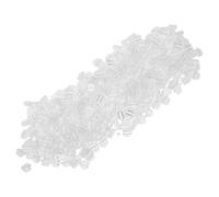 OUNONA 500pezzi Fermagli per Capelli Fai da Te Fibbia in Plastica Accessori per Elastici per Capelli da Bambina Strumenti per Creazione di Decorazioni Fermagli Scatto per Copricapo da Don