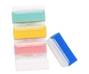 OUNONA 5pezzi Spazzola per Tocco Ragazzo Ragazza Ragazza in Plastica Spugna Tattile Massaggiatore Corpo Rapido Asciugatura Igienica Rimuove Cellule Morte Sviluppo Senso Ragazzo