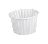 OUNONA 60 Pezzi Pirottini per Muffin e Cupcake Bianco Resistenti Al Calore per e Feste Accessori per Dolci e Dessert per Matrimonio e Compleanni