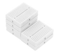 OUNONA 6pezzi Breadboard Saldabili Strumenti Per Esperimenti Scientifici e Circuiti Elettronici Pannello Di Prototipazione Compatto e Portatile Per Studenti e Appassionati Di Elettronica