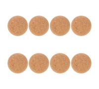 OUNONA 8 Pezzi Tappi di Sughero in Legno Conici Riutilizzabili per Bottiglie di Vino e Birra Sigillante Ermetico per Barattoli e Caraffe per Conservazione e Viaggi