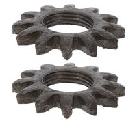 OUNONA Accessori Ingranaggi per Macchina per Pasta Manuale, 2 Pezzi in Materiale Solido per Pasta Fatta in Casa, Parti per Macchine Portatili, per Uso in Cucina Domestica
