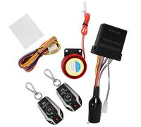 OUNONA Allarme per Motorino Avviatore a Distanza e Blocco Automatico, Dispositivo di Sicurezza con Telecomando in Plastica, per Motocicletta e Scooter, Kit Antifurto Completo