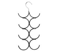OUNONA Appendi sciarpe per più sciarpe - Anello appendiabiti per, organizer per cravatte - Salvaspazio per armadio per scialli, cinture, reggiseni, cravatte, leggings