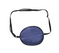 OUNONA Benda Per Occhio Da Pirata in Seta Nera Regolabile Per Ambliopia e Strabismo, Maschera Oculare Singola Leggera Per Occhi Pigri, Adatta Per Adulti