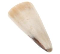 OUNONA Bicchiere in Corno Naturale per Birra Impugnatura Confortevole, Stile Rustico e Vintage, per Feste e Appassionati di Storia Medievale
