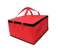 OUNONA Borsa Termica Gigante Per Alimenti Pieghevole Borsa Per Spesa Isolata Per Pizza e Cibo Da Asporto Capacità 40x40x45cm Riutilizzabile e Facile Da Pulire Per Picnic e Feste