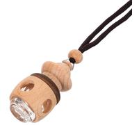 OUNONA Bottiglia di e Legno Diffusore Deodorante per Ambienti Ciondolo Pendente Ornamento Decorativo per Auto Aiuta a Purificare L’Aria e Alleviare lo Stress la