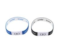 OUNONA Braccialetti Elastici Versetti Biblici per Donna e Uomo Set da 2 Pezzi Bracciali Spirituali Scritture Cristiane per Eventi Religiosi e Uso Quotidiano
