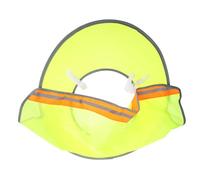 OUNONA Cappellino da Lavoro con Visiera Protettiva per Sole Ombreggiatura per con Banda Riflettente Accessorio Resistente per Edili e Giardinaggio Protezione Uv e Sicurezza All Aperto