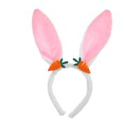 OUNONA Cerchietto Orecchie Coniglio Peluche Fascia Hairband per Cosplay Pasquale Accessorio con Grandi Orecchie Divertente per Eventi