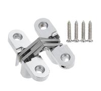 OUNONA Cerniera Invisibile Nascosta per Porta in Apertura per Mobili e Armadi Cucina Design Traceless ed Elegante Zinc Alloy Resistente