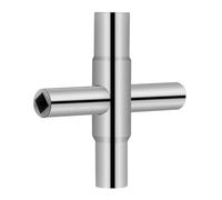 OUNONA Chiave a Tubo Multifunzione 1/4 9/32 5/16 e 11/32 per Rubinetto e Lavandino Impugnatura Scorrevole Ergonomica Antiruggine per Uso Idraulico in Spazi Ristretti